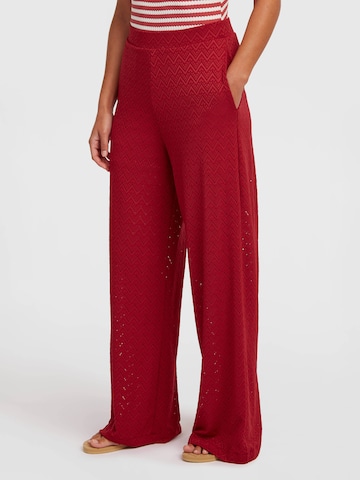 O'NEILL Zvonové kalhoty Kalhoty – červená