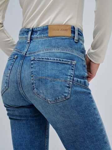 Salsa Jeans Skinny Jeans 'Faith' in Blauw