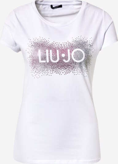 LIU JO JEANS T-Shirt in pink / weiß, Produktansicht