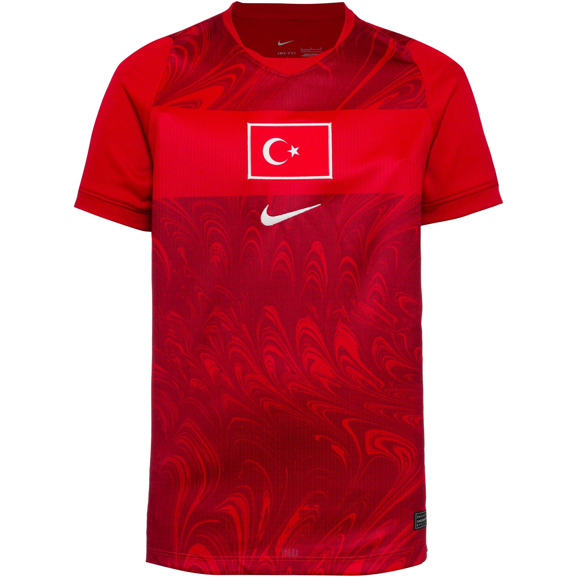 NIKE Performance Shirt 'Türkei Home Team' in Red: front