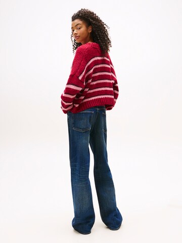 Cardigan Tommy Jeans en rouge