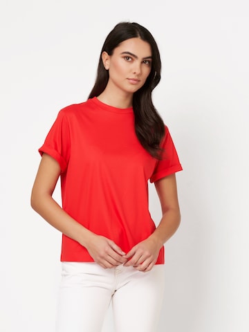 T-shirt 'ALEXA' DESOTO en rouge : devant