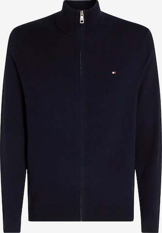 Vestes en maille TOMMY HILFIGER en bleu : devant