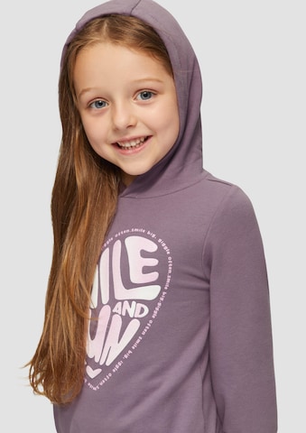 Sweat-shirt s.Oliver en violet