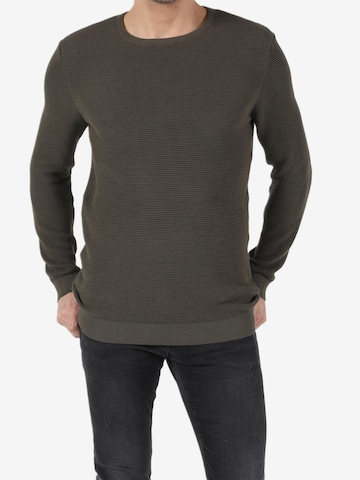 Colin's Pullover in Grün: Vorderseite
