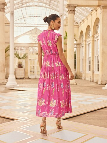 Robe love & roses en rose