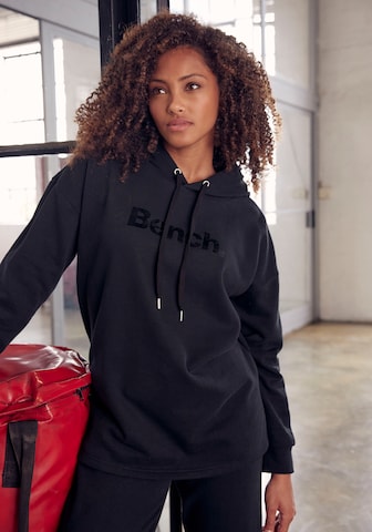 BENCH Sweatshirt in Schwarz: Vorderseite