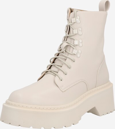 Stivaletto stringato Missguided di colore beige / crema, Visualizzazione prodotti