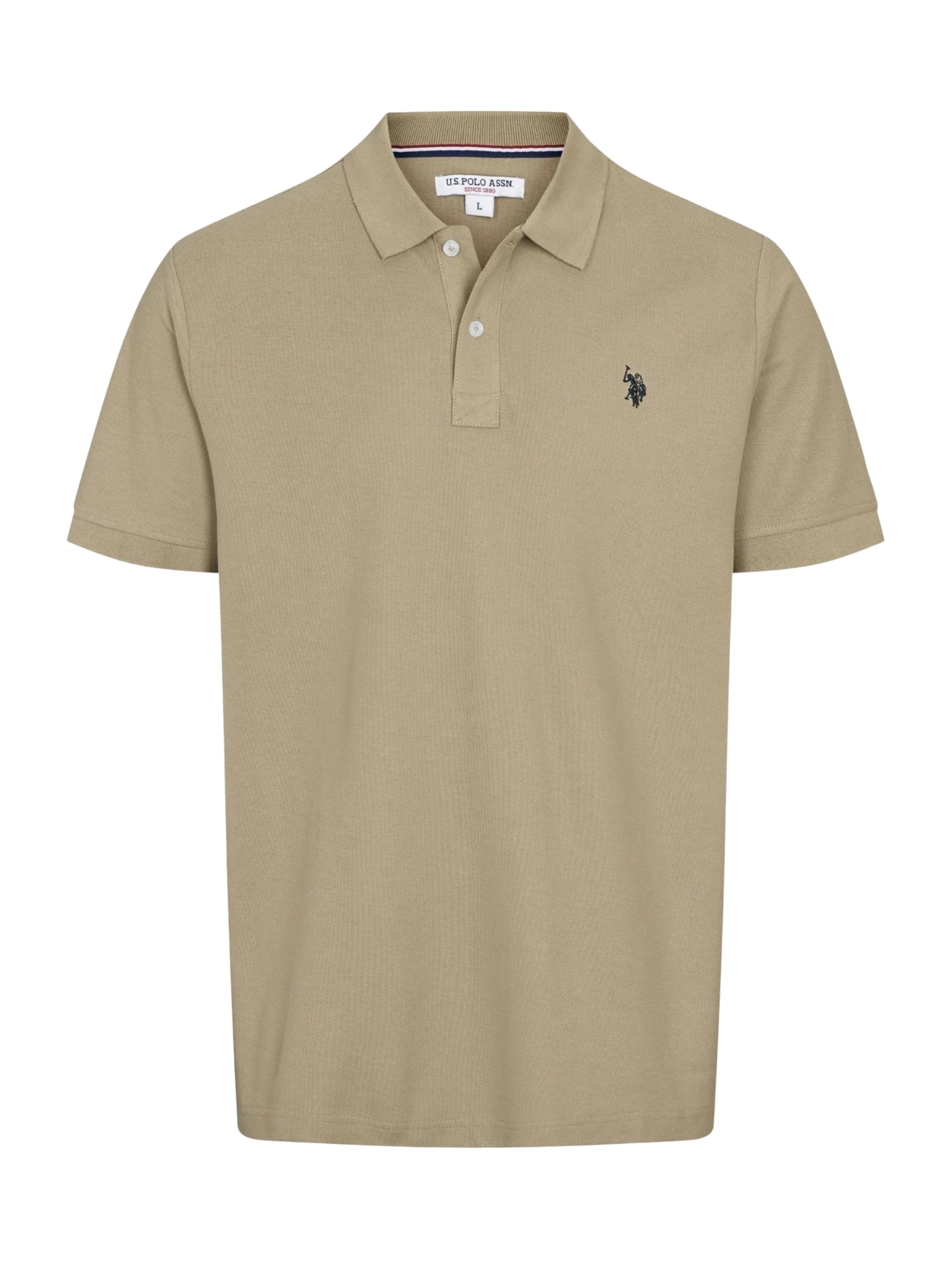 U.S. POLO ASSN. Regular fit Overhemd 'Alfred' in Grijs: voorkant