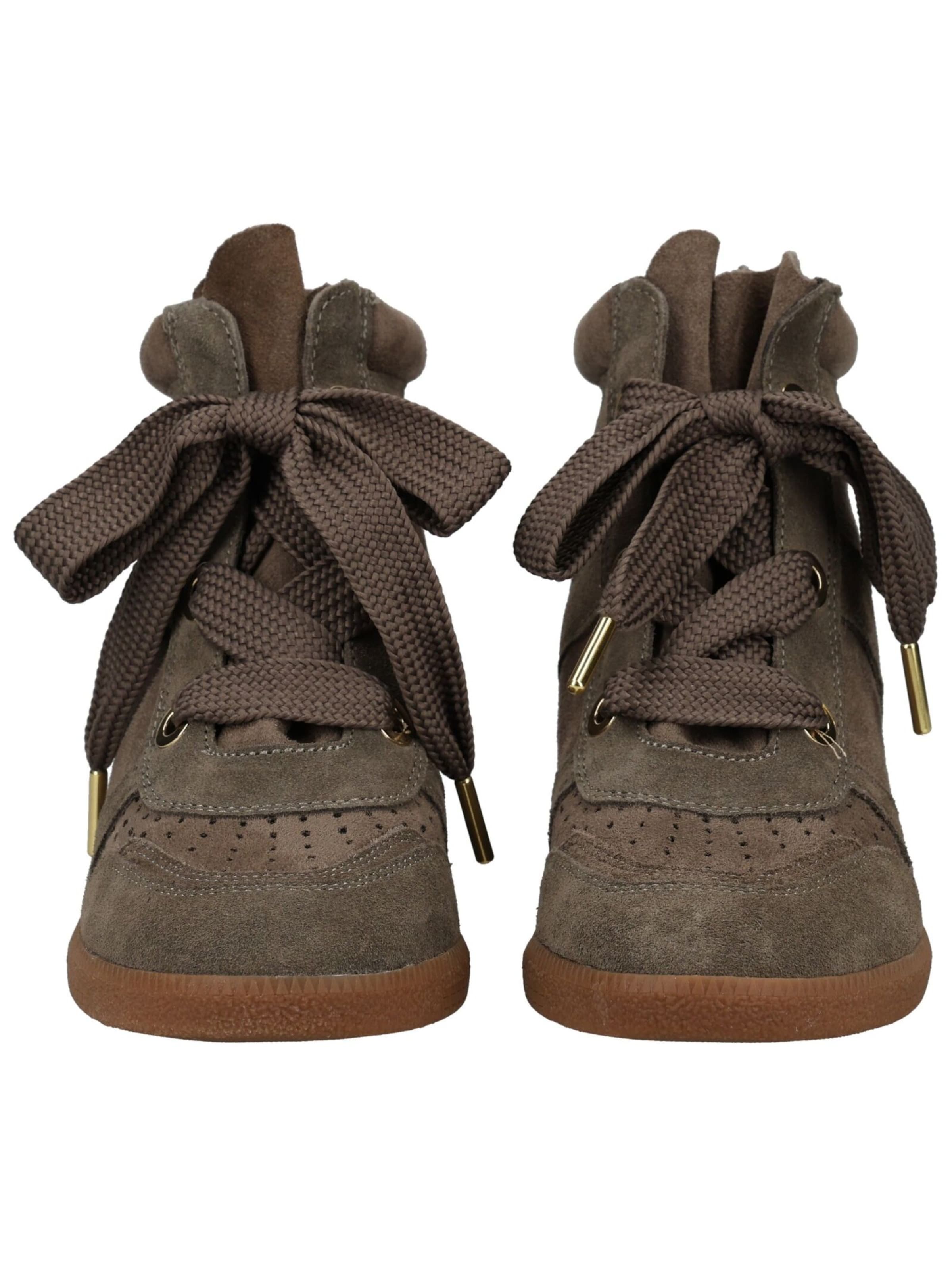 STEVE MADDEN Schnürstiefelette 'Mables' in Grau