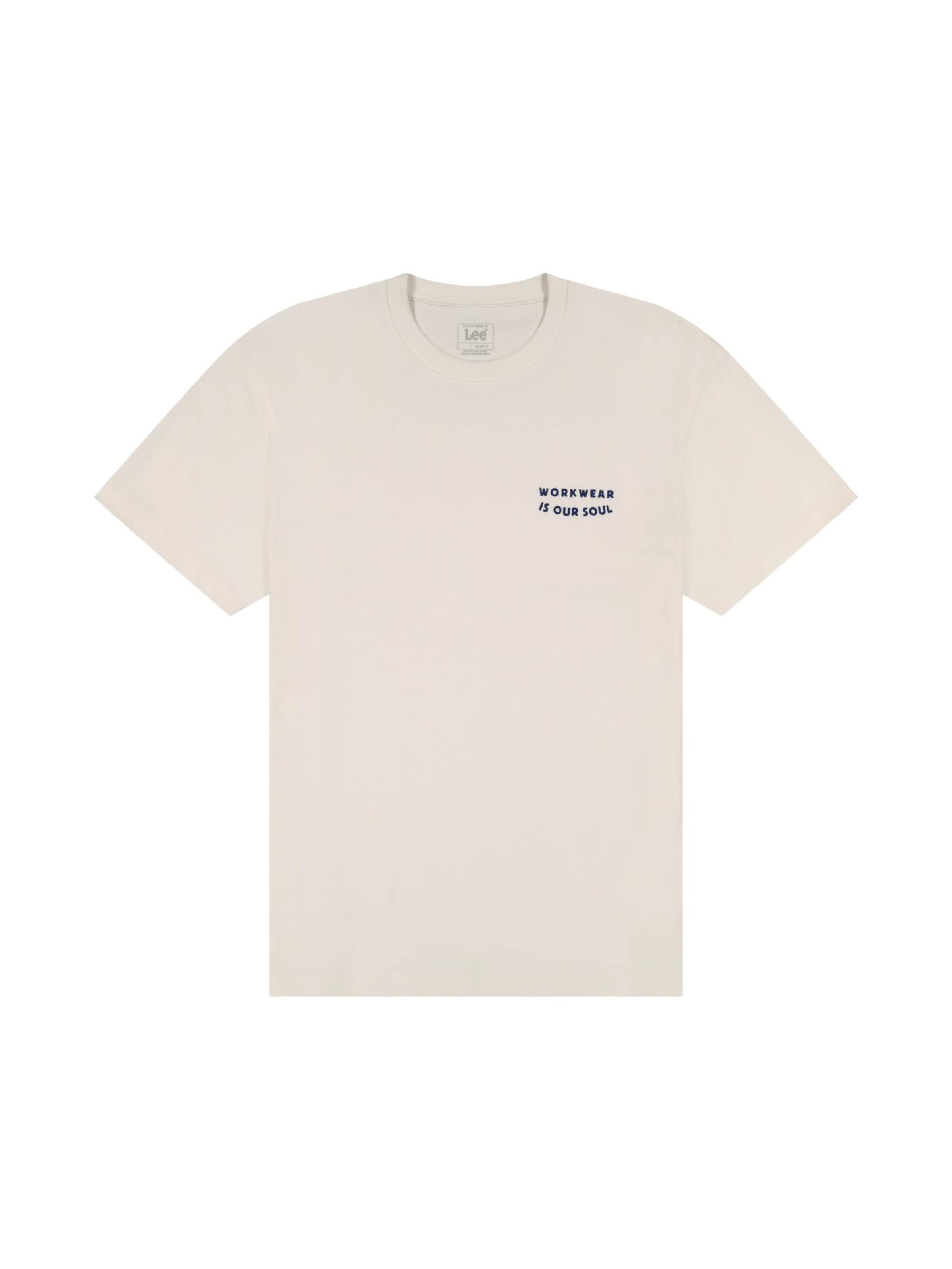 Lee Shirt 'Workwear Soul' in White: front