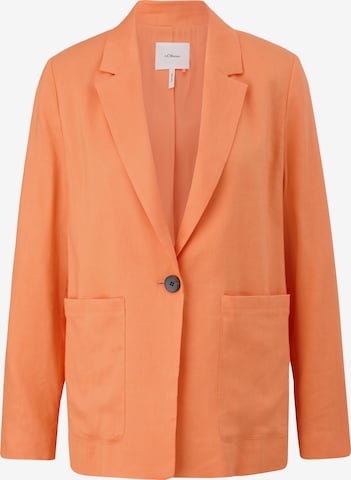 s.Oliver BLACK LABEL Blazer in Orange: predná strana