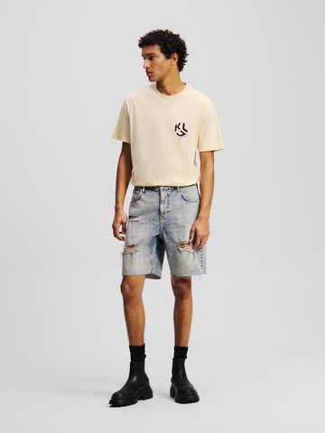 KARL LAGERFELD JEANS Regular Jeans i blå