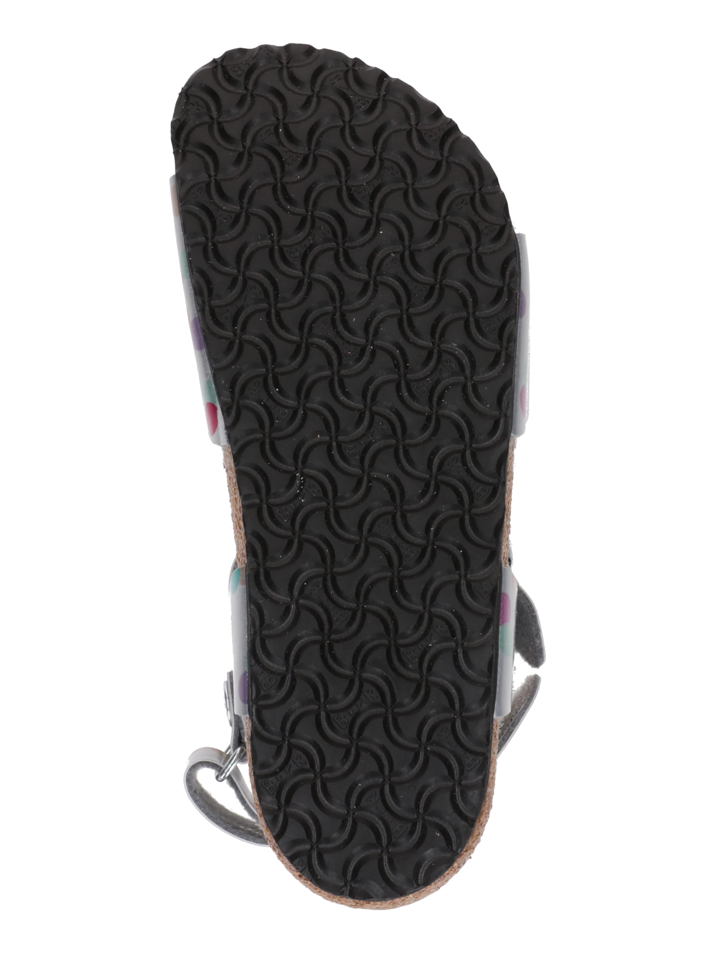 BIRKENSTOCK Отворени обувки 'Rio' в сребърно