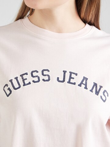 Maglietta di GUESS JEANS in rosa