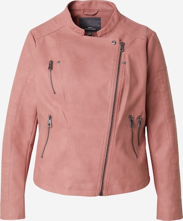 Geacă de primăvară-toamnă 'CARAVANA' de la ONLY Carmakoma pe maro: față