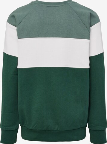 Hummel - Sweatshirt 'Claes' em verde