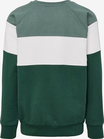 Hummel Sweatshirt 'Claes' in Grün