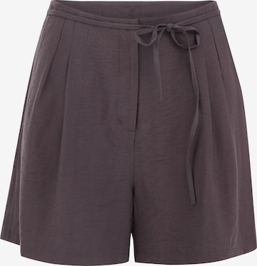 pilka WE Fashion Standartinis Kelnės: priekis