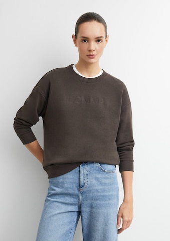 COMMA Sweatshirt in Brown: front