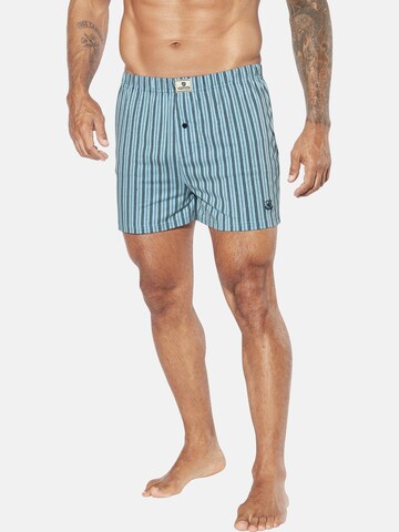 Jan Vanderstorm Boxershorts 'Thure' in Blauw