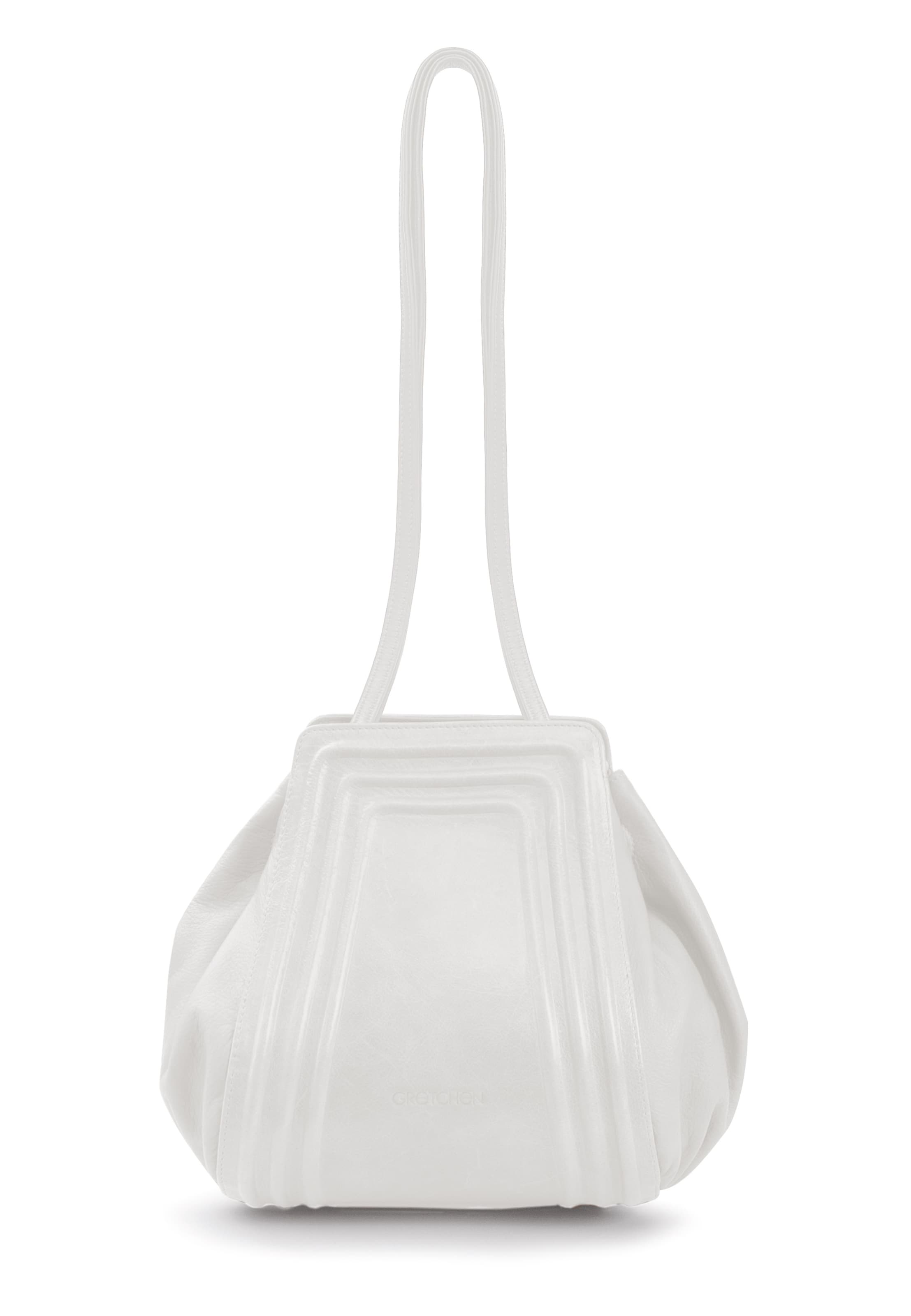 Gretchen Schultertasche in Weiß