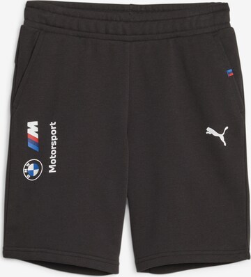 Regular Pantalon de sport 'BMW M' PUMA en noir : devant