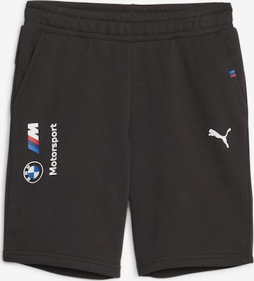 Regular Pantalon de sport 'BMW M' PUMA en noir : devant