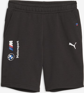 PUMA Regular Sportbroek 'BMW M' in Zwart: voorkant