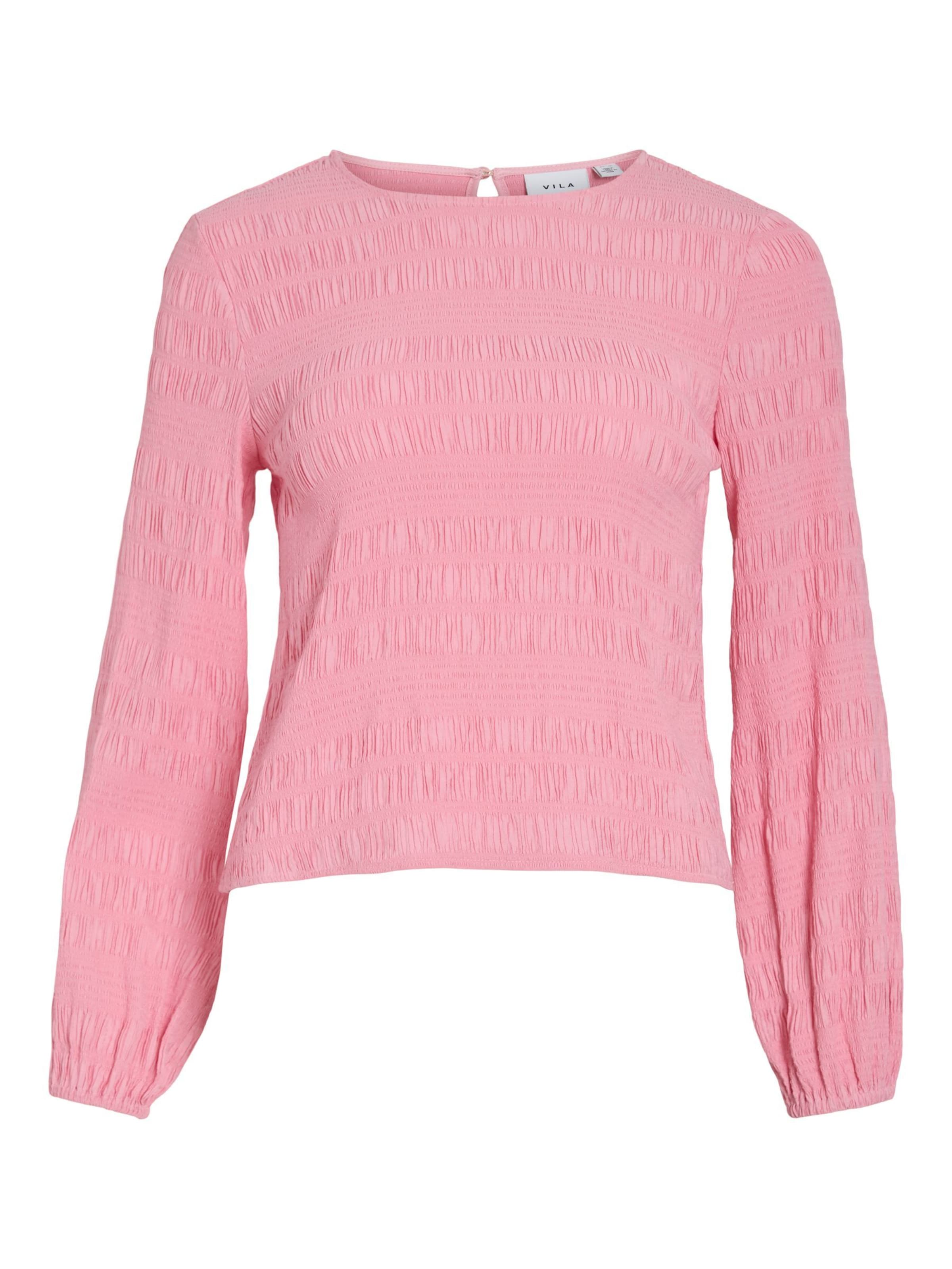 VILA Shirts 'VIVILJA' i pink: forside