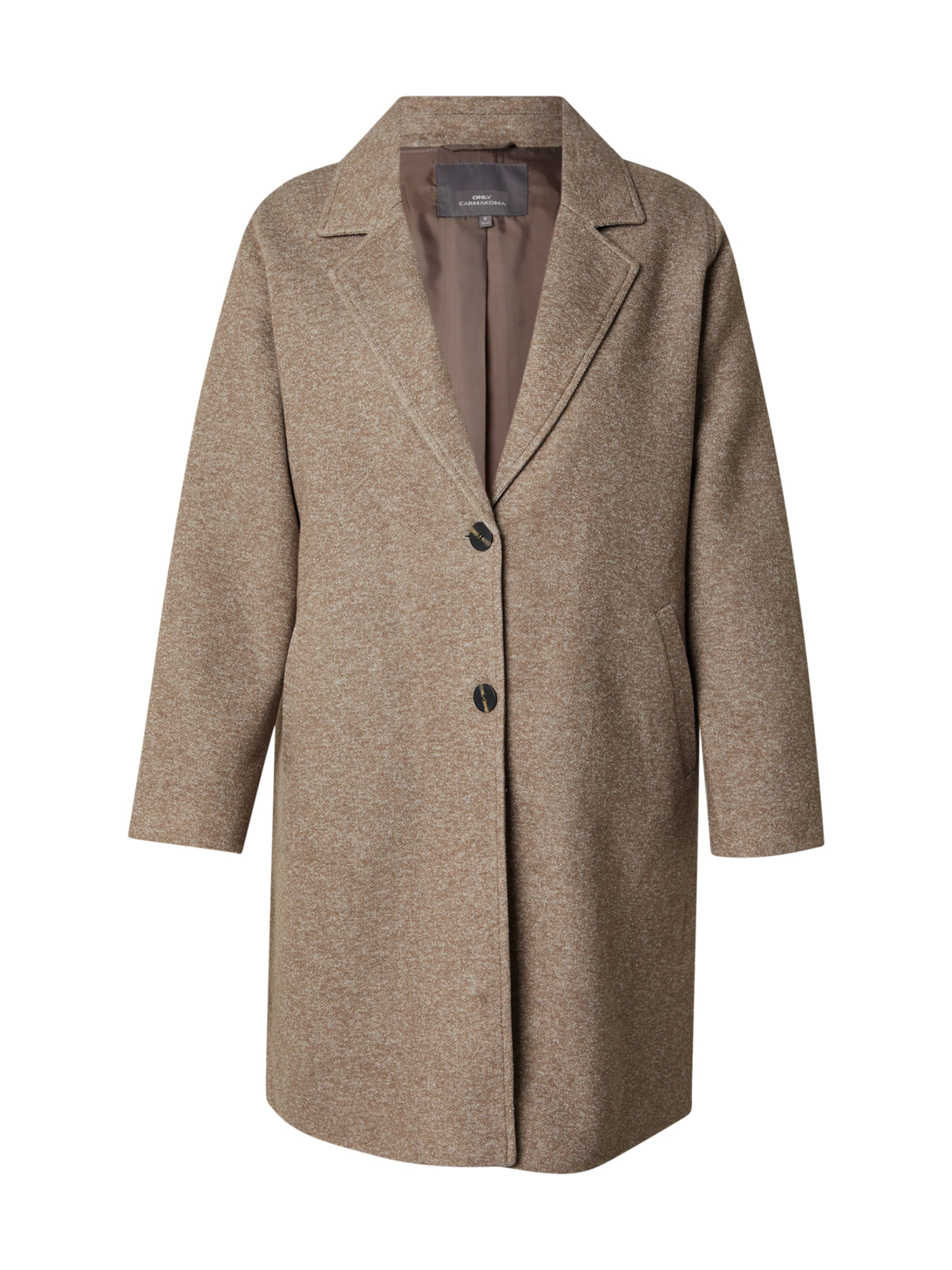 ONLY Carmakoma Between-Seasons Coat &#x27;SEDONA&#x27; in Brown: front