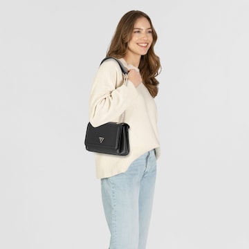 Borsa a spalla 'Noelle II' di GUESS in nero