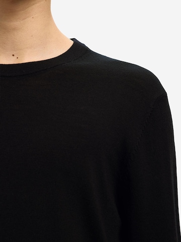 SELECTED Sweater 'Tray' in Black