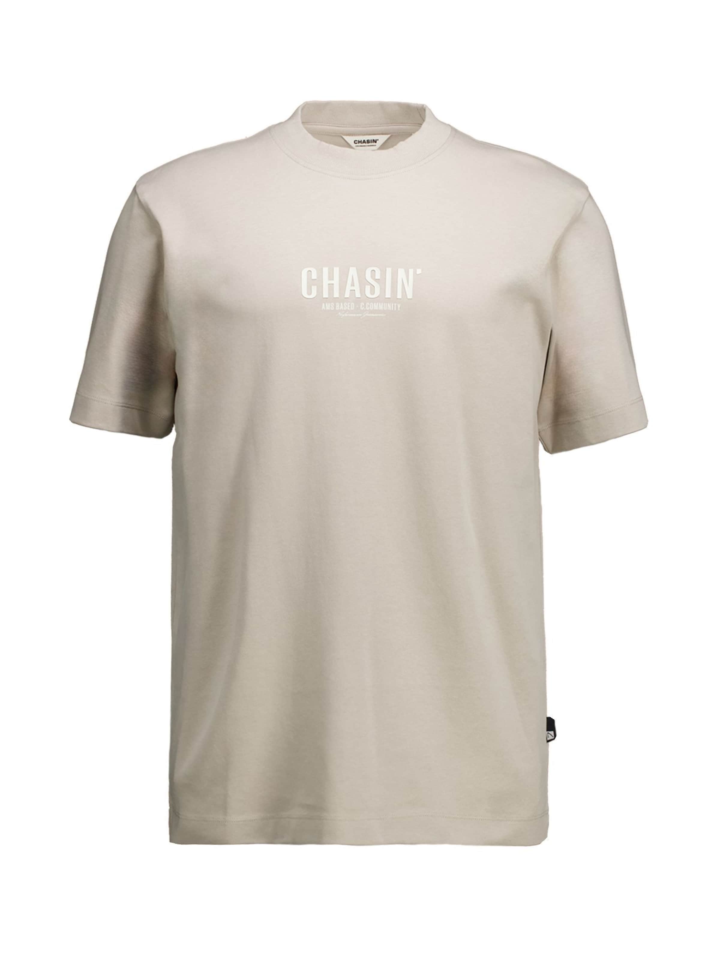 CHASIN' Shirt 'Mayor' in de kleur Taupe, Productweergave