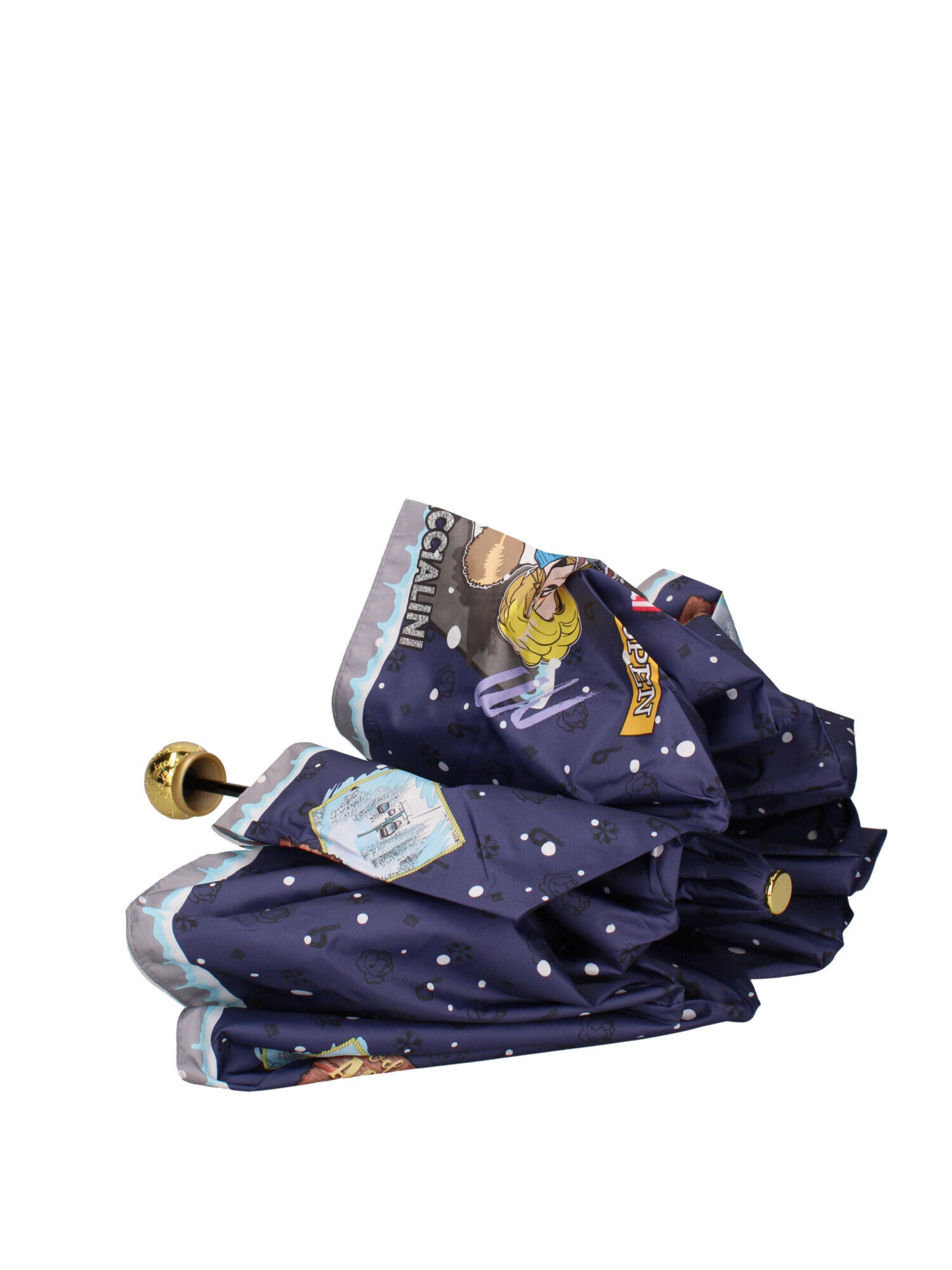 Ombrello di Braccialini in blu: frontale