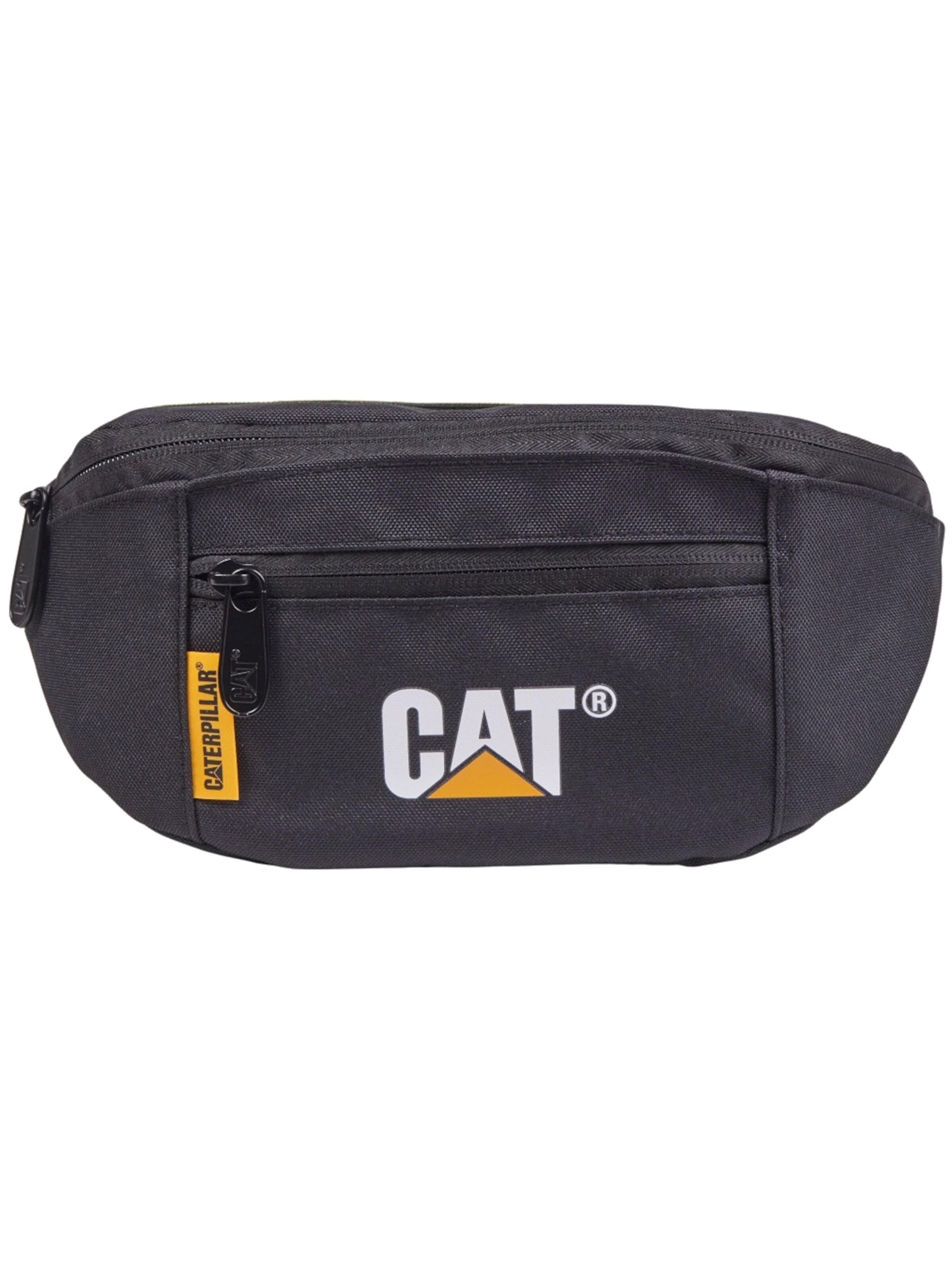 CATERPILLAR Gürteltasche in Schwarz: Vorderseite