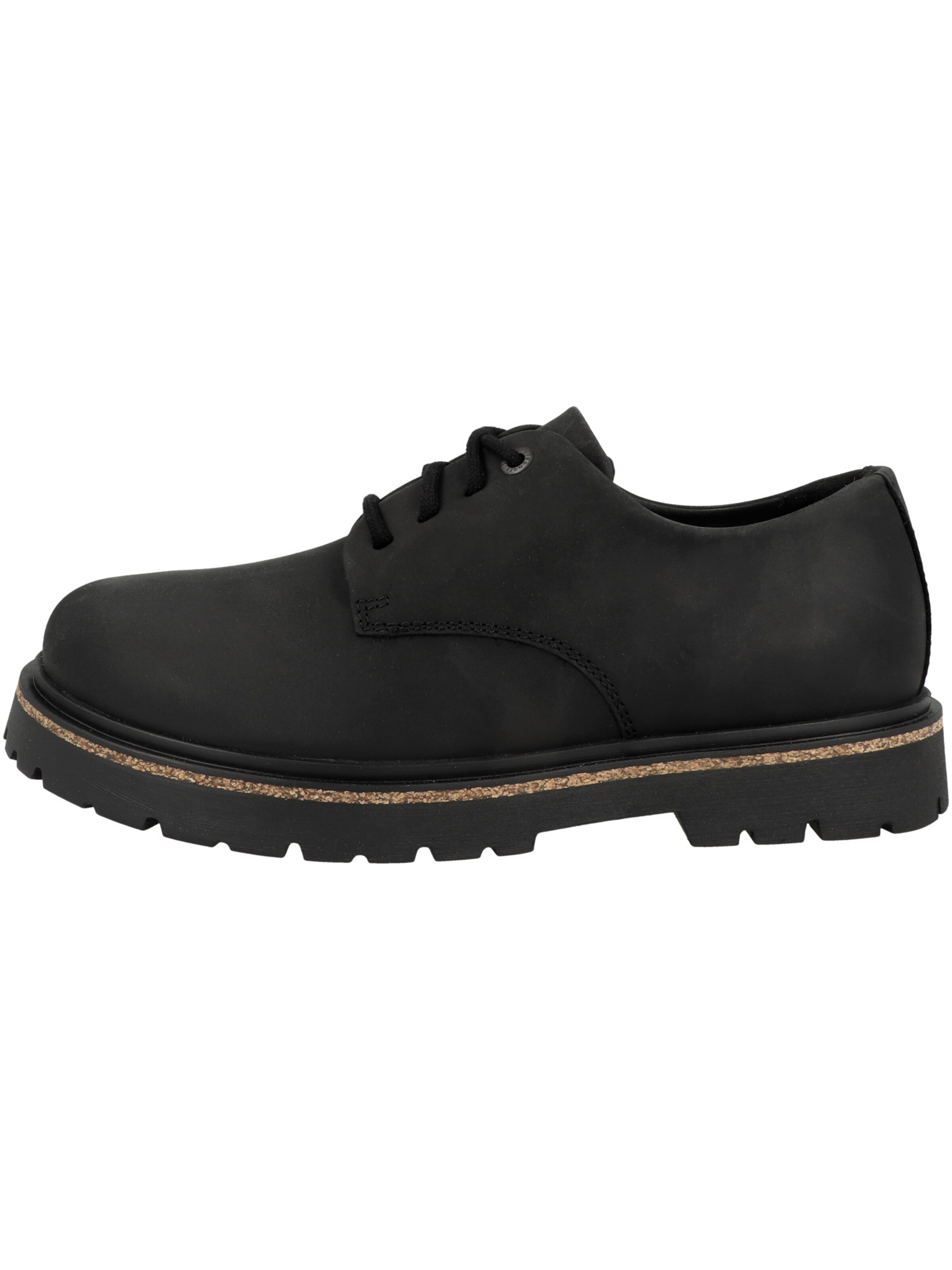 BIRKENSTOCK Fűzős cipő 'Highwood Leoi' - fekete