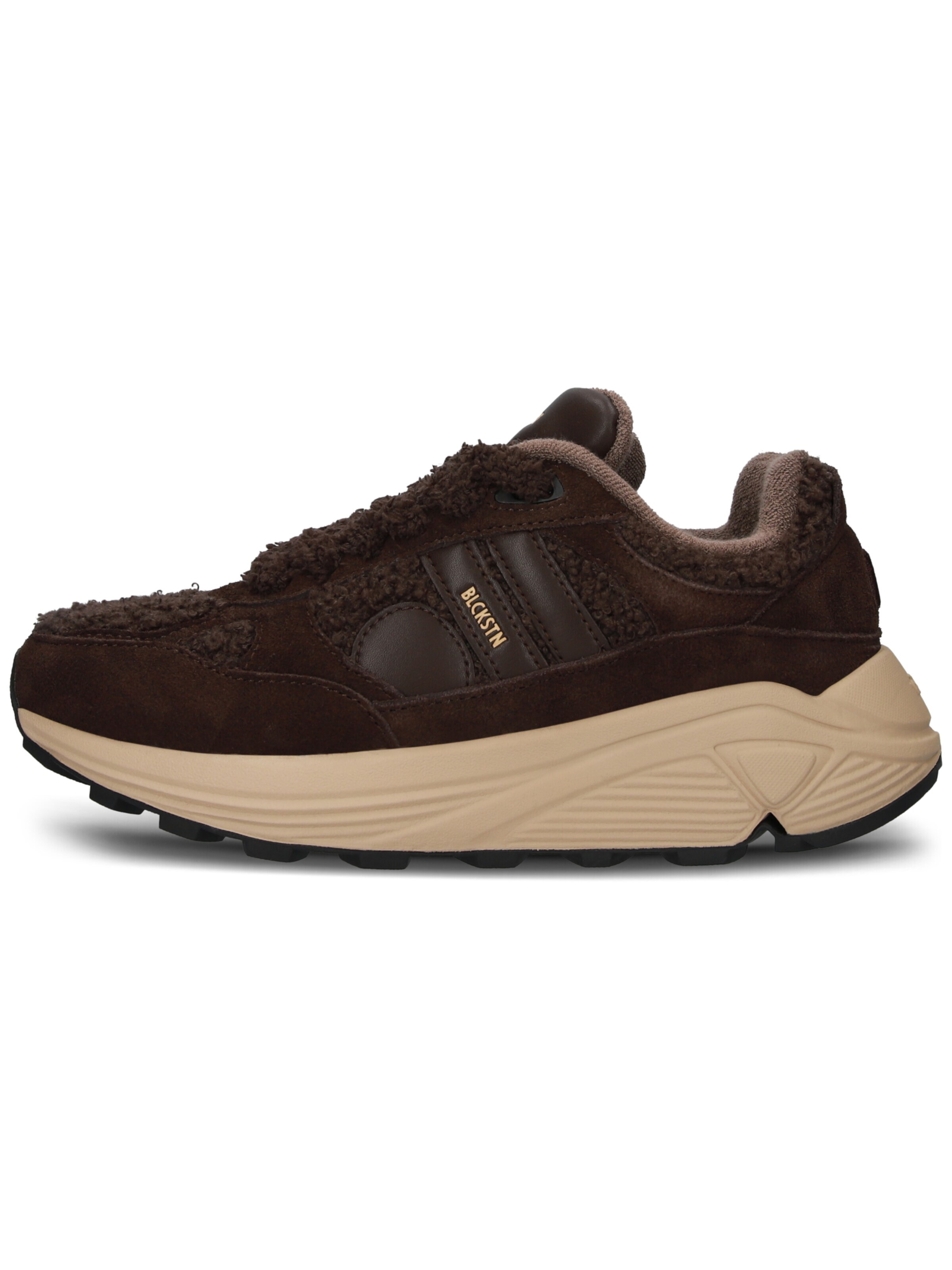 BLACKSTONE Platform trainers 'V-RILEY' in Brown