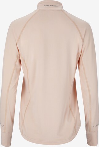 ENDURANCE Functioneel shirt 'Canna V2' in Beige