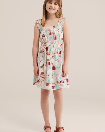 WE Fashion Kleid in Beige
