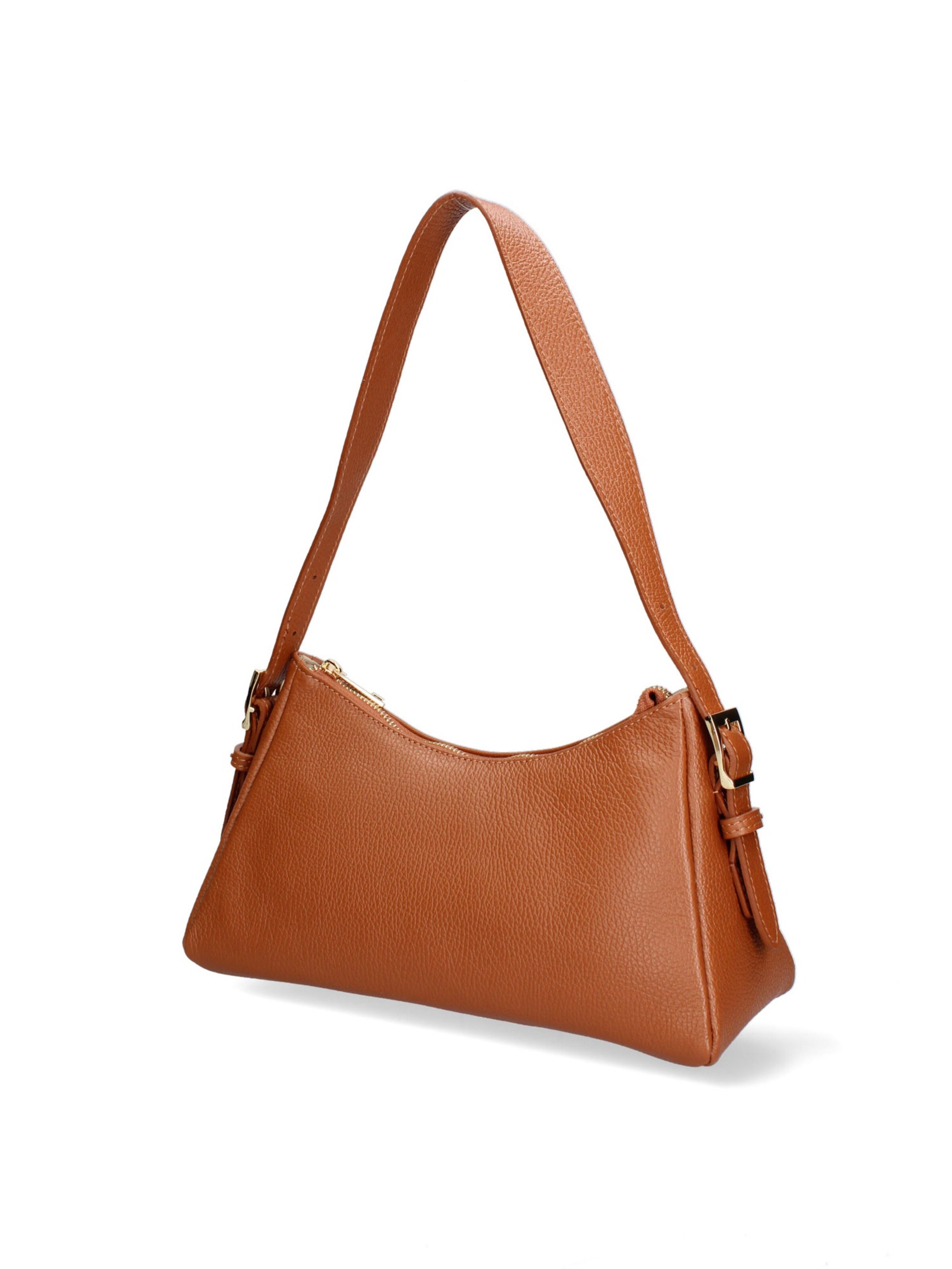 Gave Lux Schultertasche 'Calliope' in Braun: Vorderseite