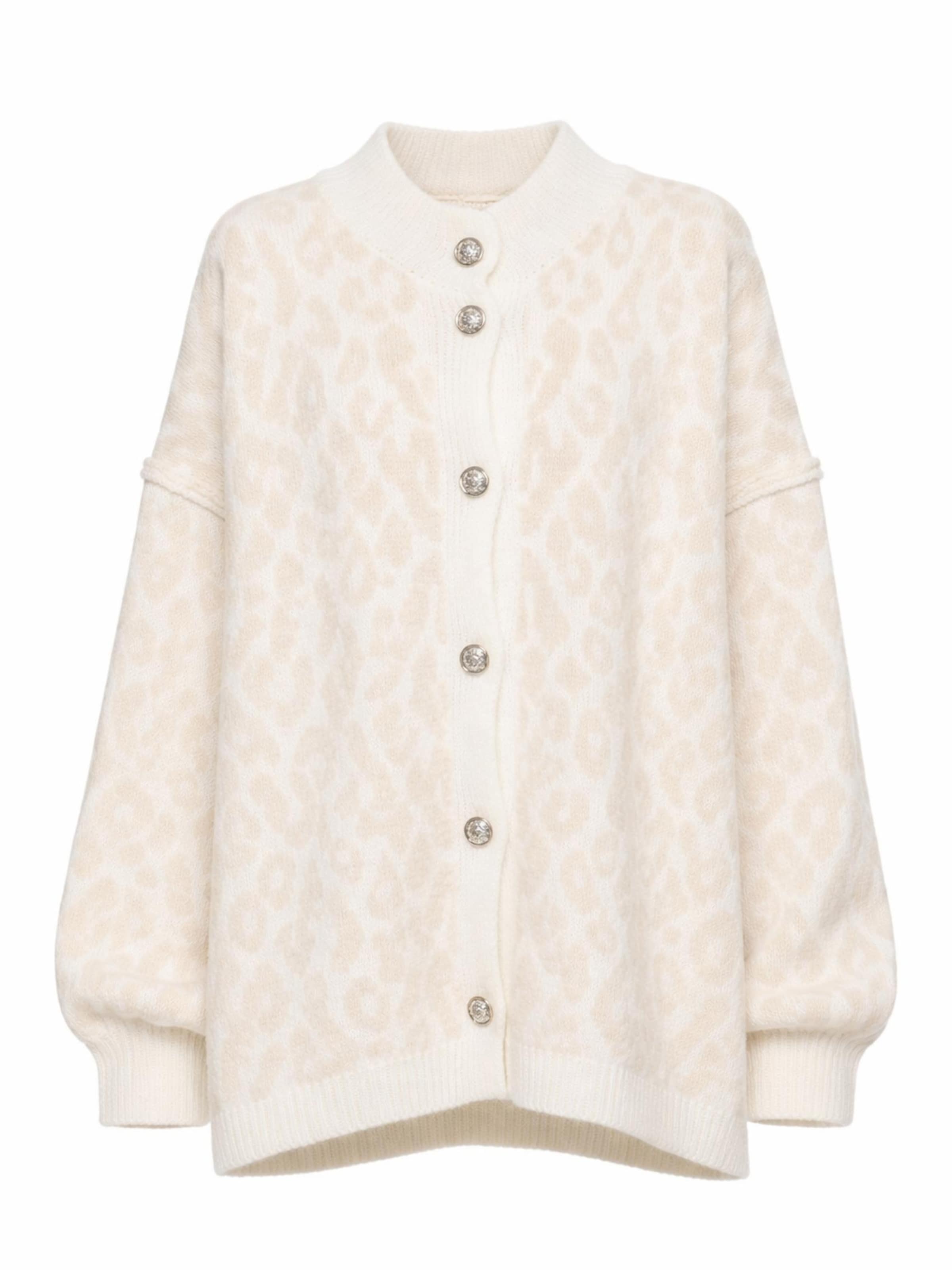 Worldclassca Oversized Cardigan in Beige