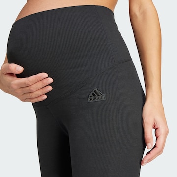 ADIDAS SPORTSWEAR Skinny Sportbroek in Zwart