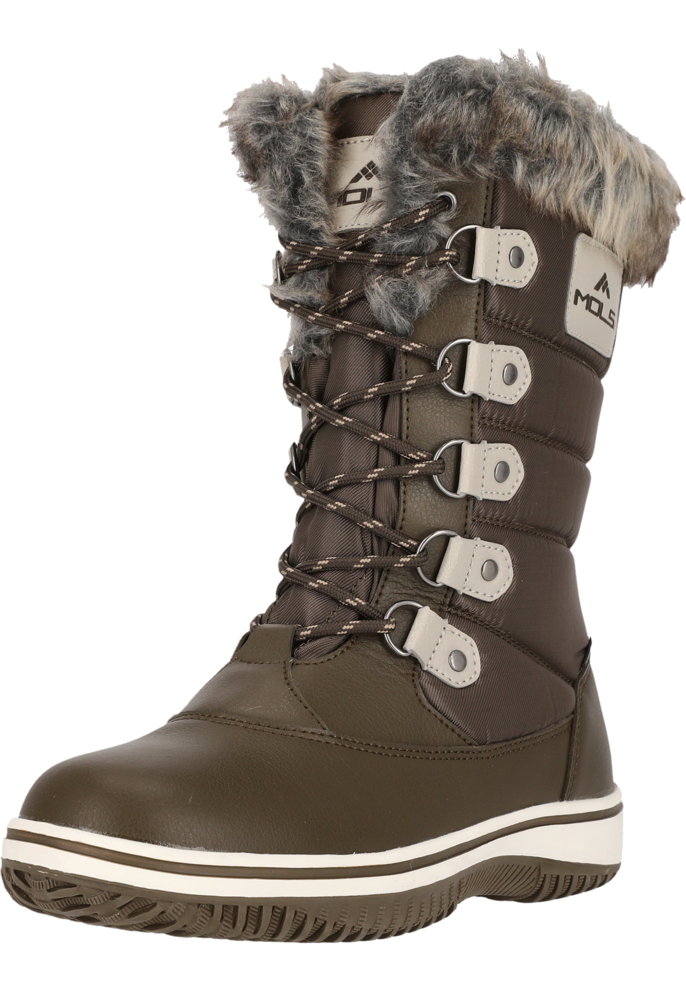 Mols Boots 'Enfield' in Bruin: voorkant