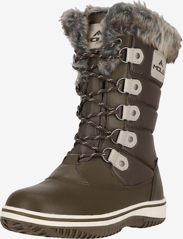 Mols Boots 'Enfield' in Bruin: voorkant