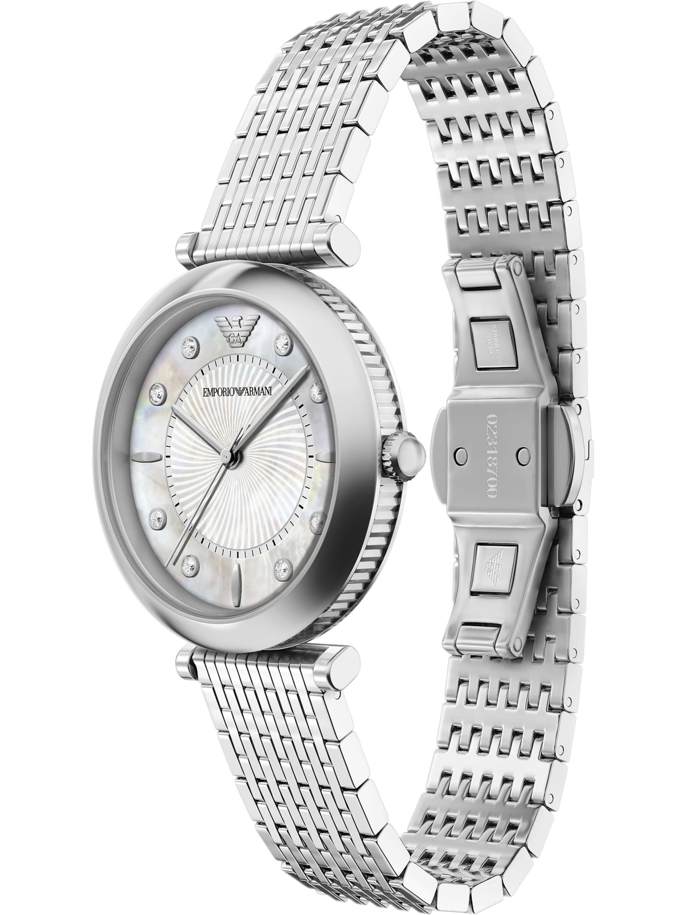 Emporio Armani Analoogkell, värv Hõbe