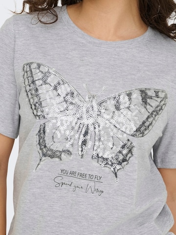 JDY Shirt 'JDYBIBBI' in Grey