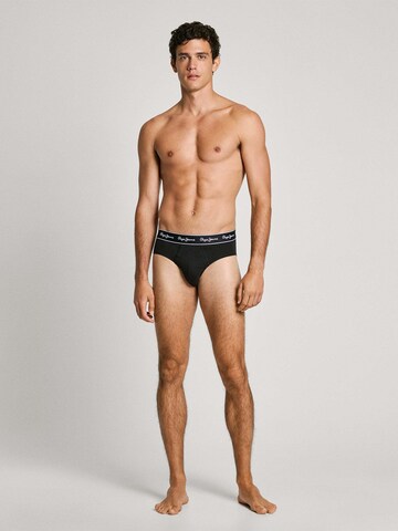 Pepe Jeans Slip in Zwart: voorkant