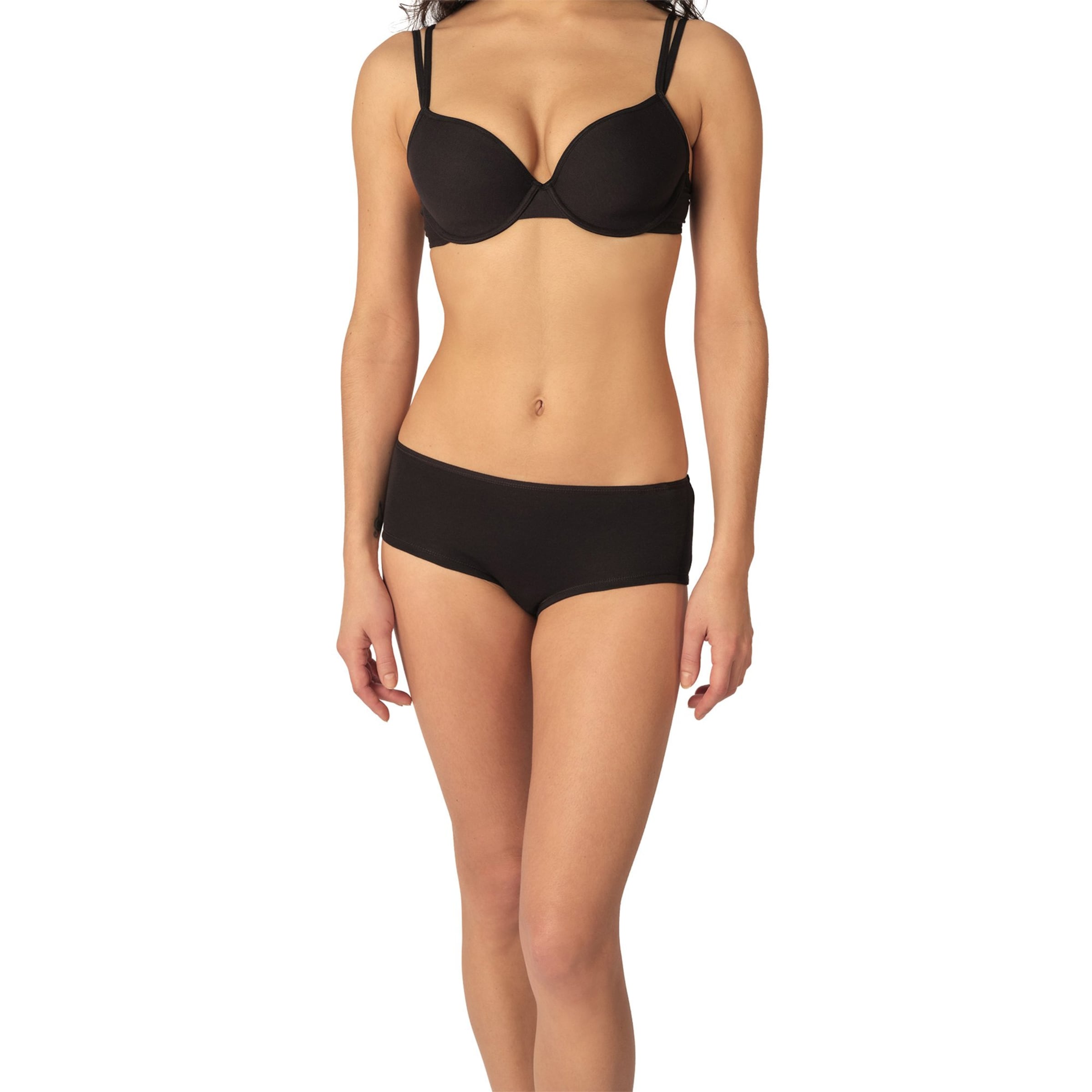 Panty di Skiny in nero: frontale