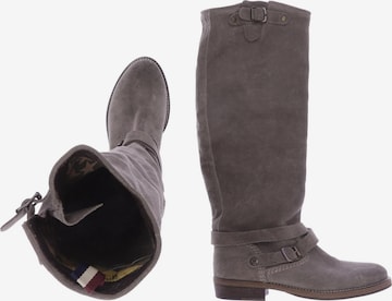 Tommy Jeans Stiefel 36 in Grau: predná strana